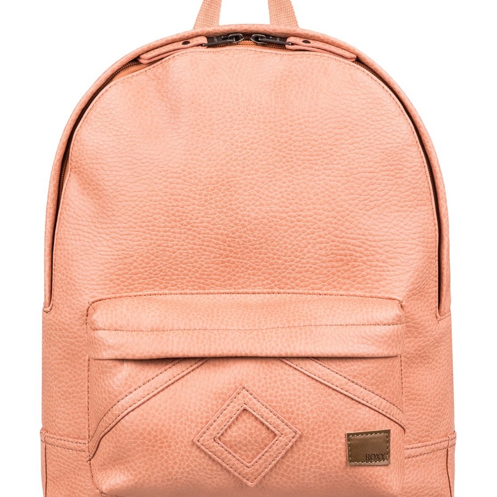 Faux Leather Backpack